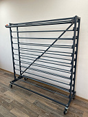 картинка Стенд для демонстрации клеенки "Клеенка 22" (резак,колеса 100мм) — Великий Путь