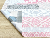 картинка Клеенка ПВХ столовая двухсторонняя Double Print 0,2*1,37*20мм, ПВХ мод. ST5592-1/5074-5 — Великий Путь