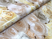 картинка Клеенка ПВХ на тканевой основе "ГЛЯНЕЦ" 0,26мм*1,37*20м ,мод.STS2379-3 — Великий Путь