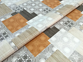 картинка Клеенка на тканевой основе с PU покрытием "ELEGANCE" 1,37*20м, мод.21585 — Великий Путь