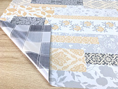 картинка Клеенка ПВХ столовая двухсторонняя Double Print 0,2*1,37*20м, ПВХ мод. ST5592-2/5074-5 — Великий Путь