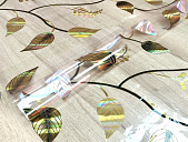 картинка Клеенка ПВХ прозрачная "VINTAGE" 0,18мм 1,37м*20м мод.PL-1031G — Великий Путь