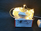 картинка Светодиодная гирлянда "сетка" 96 ламп, теплый белый, 1,5м*1,5м (Факт. арт. на коробке 70712) /60шт — Великий Путь