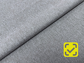 картинка Скатерть тканевая с PU Покрытием "Нежный лен", 110*140, gray — Великий Путь