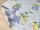 картинка Клеенка ПВХ столовая двухсторонняя Double Print 0,2*1,37*20м, ПВХ мод. ST5219-1/5074-5 (вывод) — Великий Путь