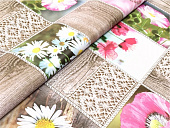 картинка Клеенка ПВХ на тканевой основе "PRINT" 1,37*20м мод. ST2651-1 — Великий Путь